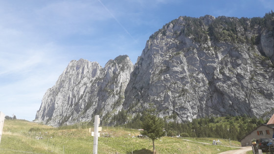 Face nord du Mont Chauffé