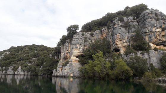 Falaises au dessus du Lac d\'Artignosc
