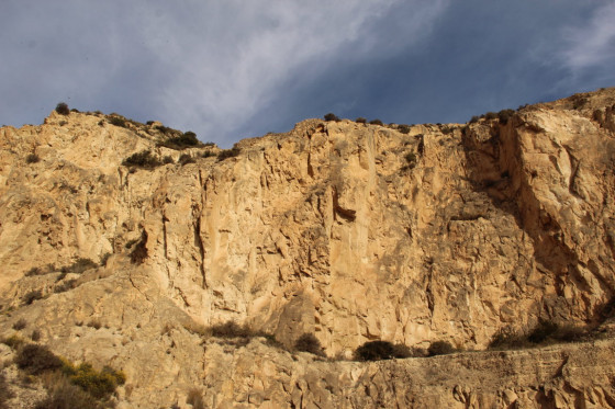 Falaises dans la Serra Grossa