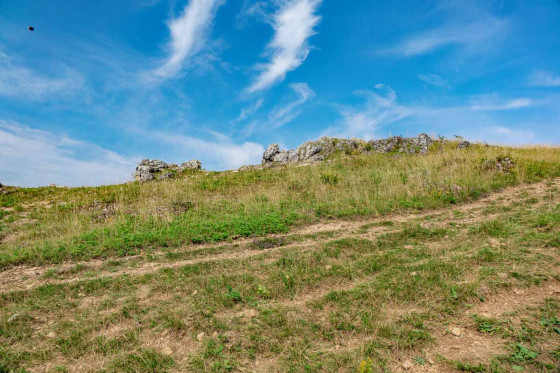 Formations rocheuses sur le Walberla