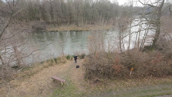 For&ecirc;t de la Wantzenau en hiver