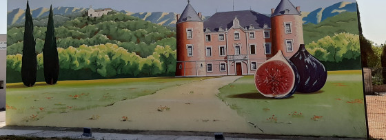 Fresque à Solliès Pont