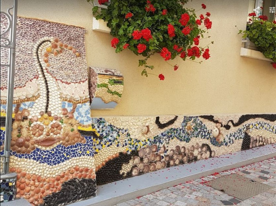 Fresque du quartier de l'île Penotte