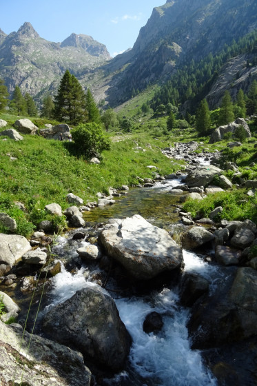 Gordolasque depuis le Pont du Countet