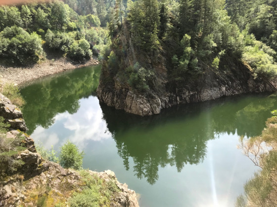 Gouffre d'enfer le barrage