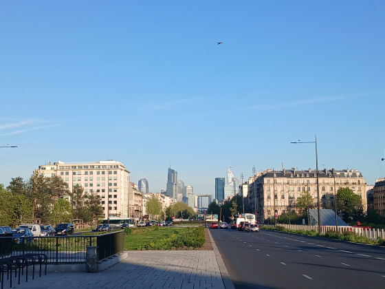 Perspective sur le quartier de la Défense