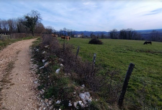 GR 59 avant d'arriver à Chevanel