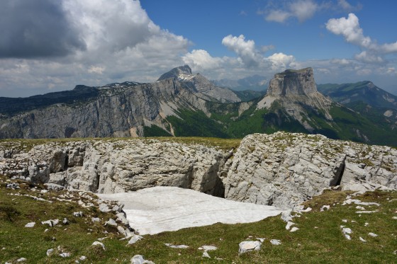 Grand Veymont et Mont Aiguille