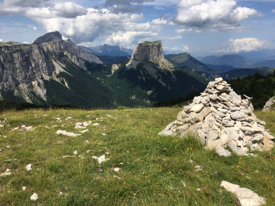 Grand Veymont et Mont Aiguille