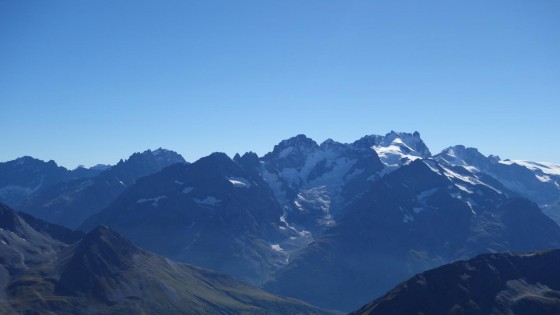 Grande Ruine, Pic Gaspard, Pavé, Pic Oriental, Doigt de Dieu, Meije et Rateau