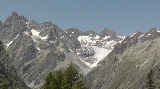 Grande Sagne, Glacier Blanc et Pic de Neige Cordier