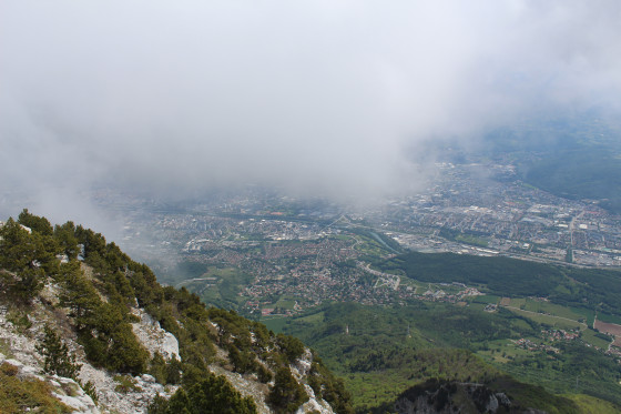 Grenoble vu du Moucherotte