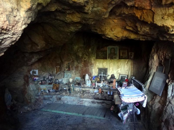 Grotte chapelle Saint Honorat de la Sainte-Baume.
