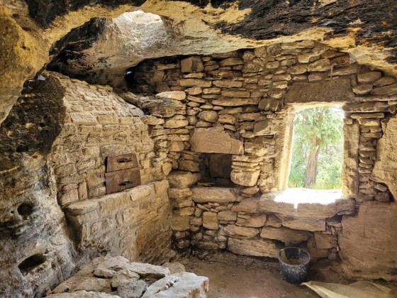 grotte de l\'Ermite, intérieur