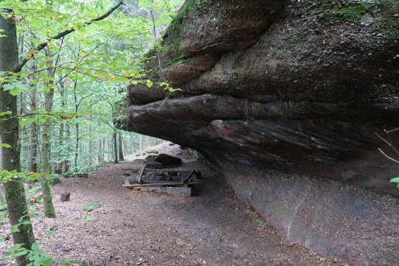 Grotte du Kompaniesfelsen