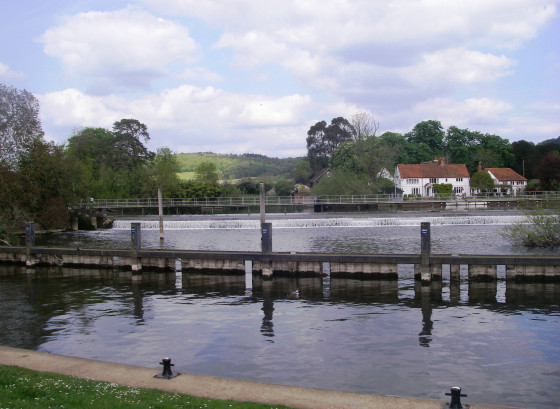 Le barrage de Hambleden