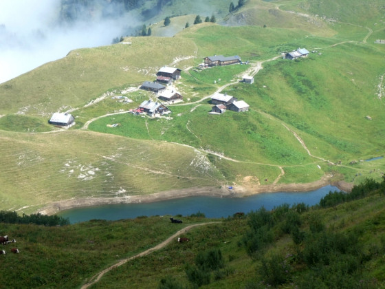 Hameau et Lac de Lessy