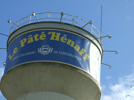 Haut du château d'eau