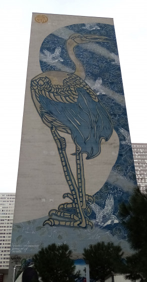 Héron bleu