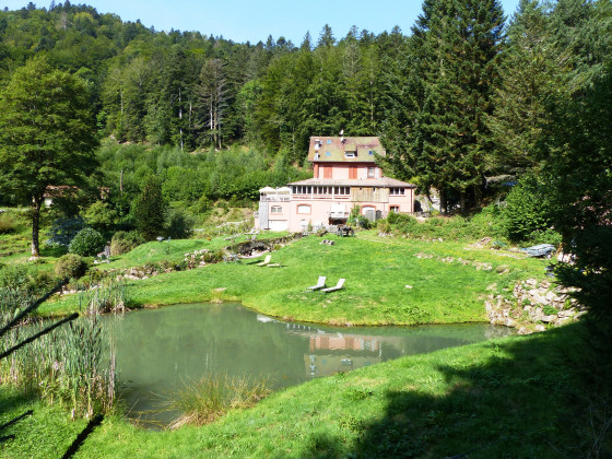 Hotellerie du Saut de la Truite sur sentier des cascades