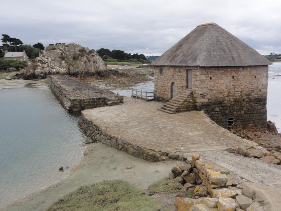 Ile de Bréhat moulin à marée du Birlot.