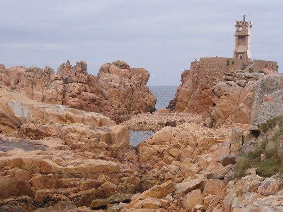 Ile de Bréhat près du phare du Paon