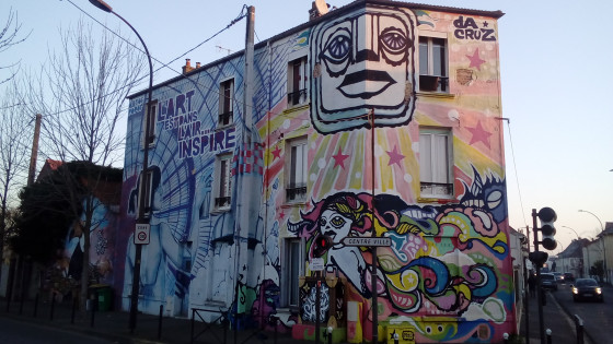 Immeuble peint Immeuble peint