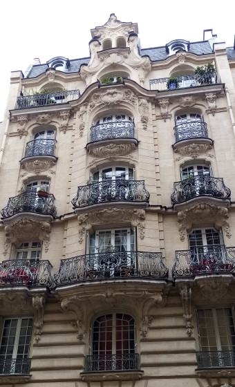 Immeuble richement décoré