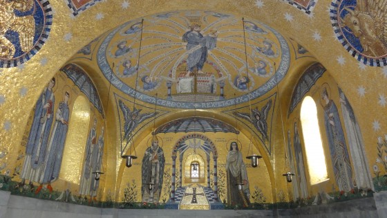 Intérieur d\'une des petites chapelles du Mont-Saint-Odile