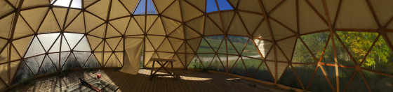 Intérieur de l\'abris près de la station Intérieur de l\'abris près de la station