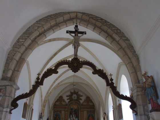Int&eacute;rieur de l'&Eacute;glise deGouberville