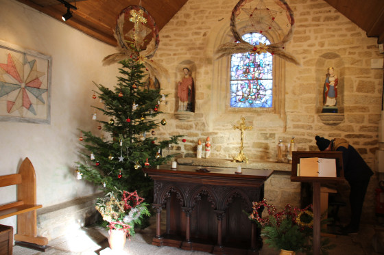 Intérieur de la Chapelle St Léonard