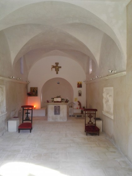 Intérieur de la chapelle