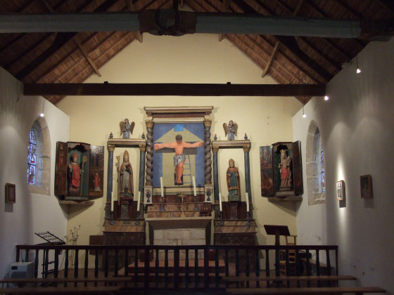 Int&eacute;rieur de la chapelle