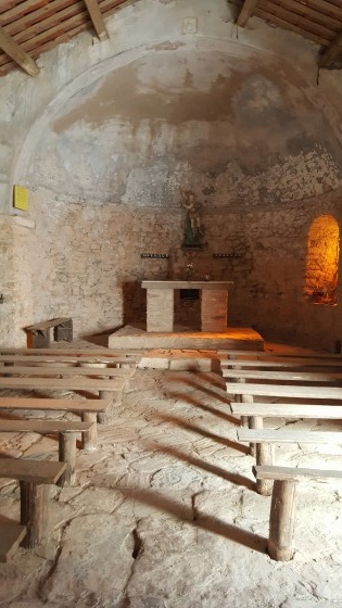 Intérieur de la chapelle