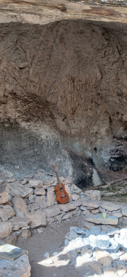 Intérieur de la grotte
