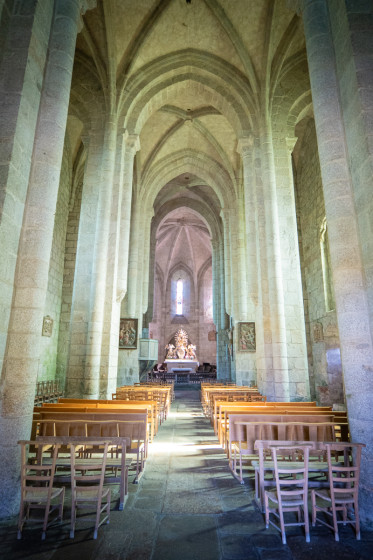 Intérieur du Prieuré Saint-Angel