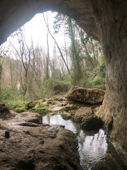Intérieur Grotte Robert