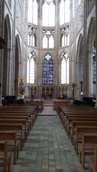 Interieure de l\'eglise de saint sulpice des favieres