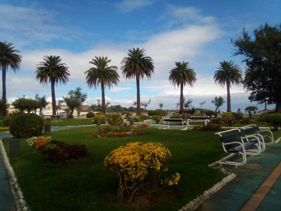 Jardin de Piquio en bord de mer