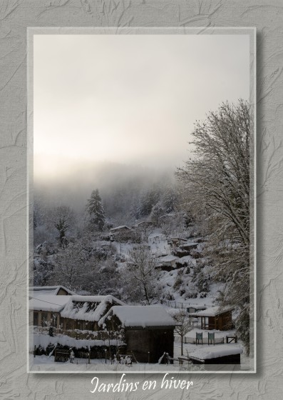 Jardins en hiver
