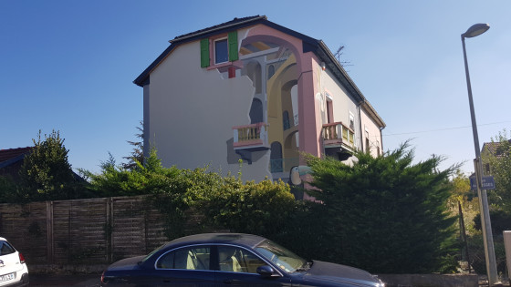 Joli trompe l’œil à Riedisheim
