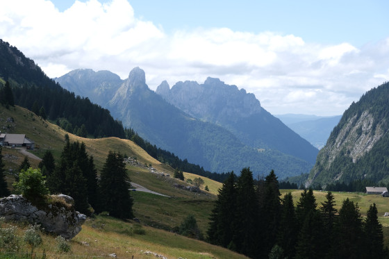 Jolie vue près de la chapelle
