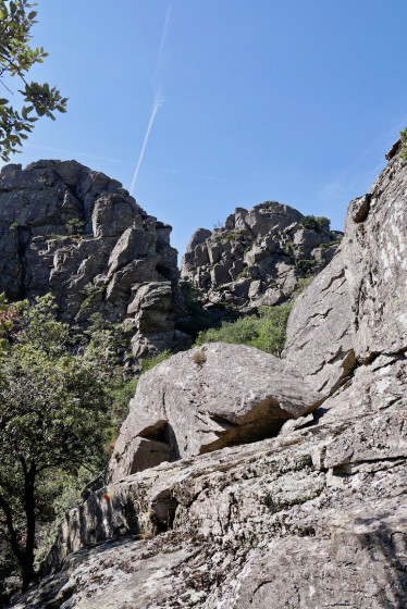 Jonction Sentier du Garel avec la Piste Biterroise