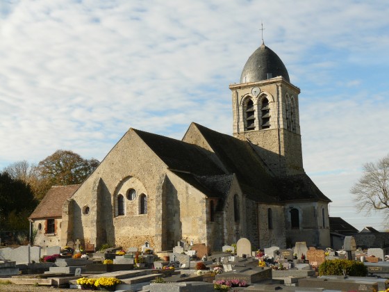 Jouars. L\'église Saint Martin