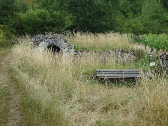 Juste après la fontaine