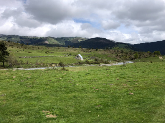 Juste avant la deuxième traversée de la Gaoube