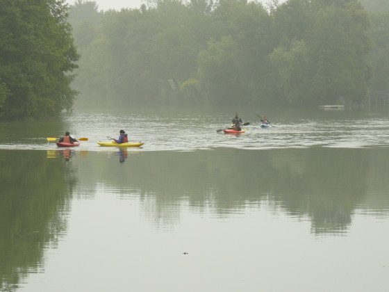 Kayaks sur la Marne