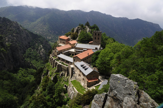 L'abbaye de Saint Martin du Canigou