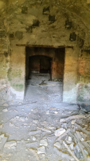 L'accès de la Grotte aux chauves-souris.